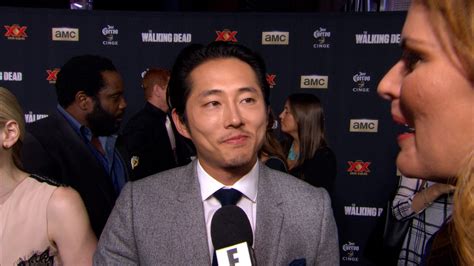 Steven Yeun Gives Scoop On Glenn From Walking Dead E News