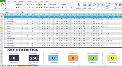 Employee Attendance Tracker Excel Template Excel Templates