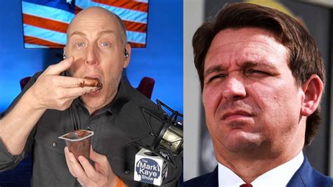 ron desantis pudding with his hands youtube