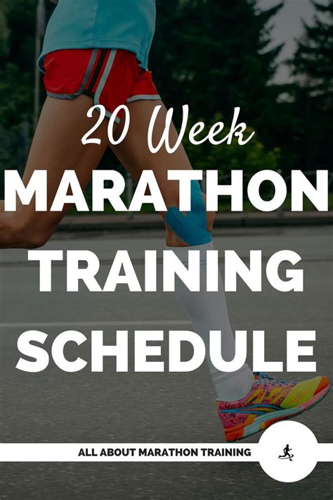 20 Week Marathon Training Schedule Marathon Training Schedule First