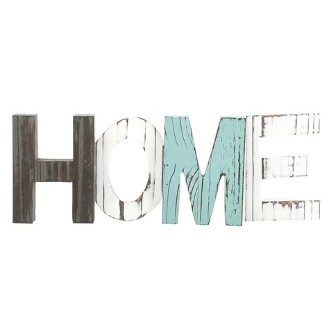 Top 6 Wood Home Sign Standing Cutout Words Your Home Life