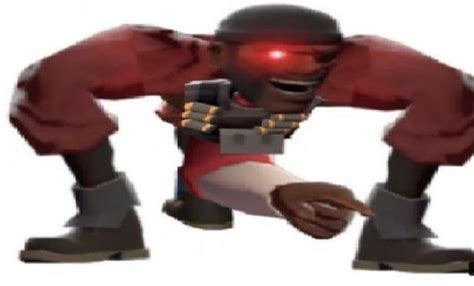 i was going to make a meme and searched for a picture of demoman and found this cursed image
