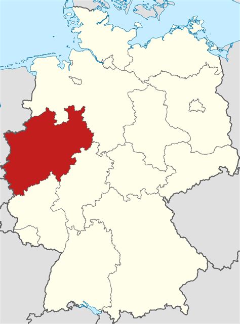 Bundesland Nordrhein Westfalen