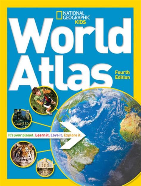 National Geographic Kids World Atlas By National Geographic Hardcover
