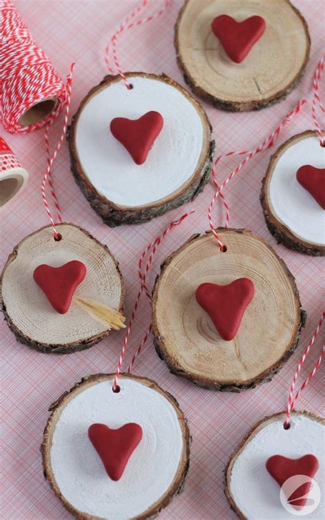 Wood Slice Valentines Simply Creative Valentine Wood Crafts Diy