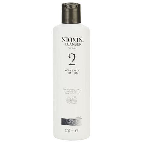 Once you've addressed the underlying causes of your hair troubles, you can start adding products to. NIOXIN System 2 Cleanser Shampoo for Noticeably Thinning ...
