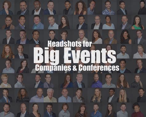 Headshots For Big Events Companies And Conferences Scott Photography