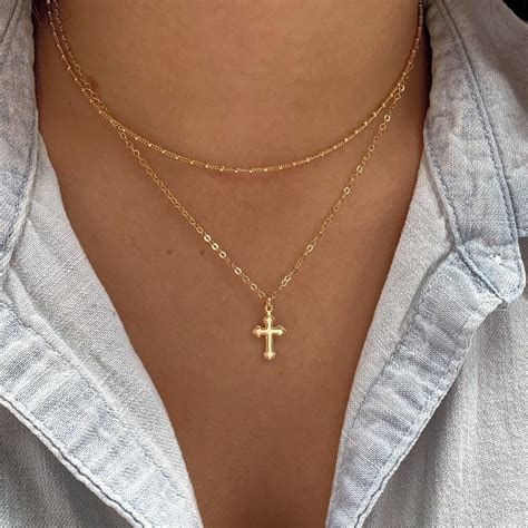 100 Best Etsy Gold Cross Necklace EtsyHunt