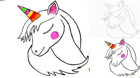 How To Draw An Unicorn Easyhow To Draw Unicorn Step By Step Drawing