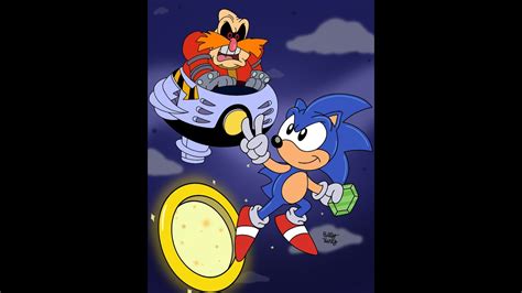 Classic Sonic Games Portrayed By Classic Sonic Cartoons Youtube