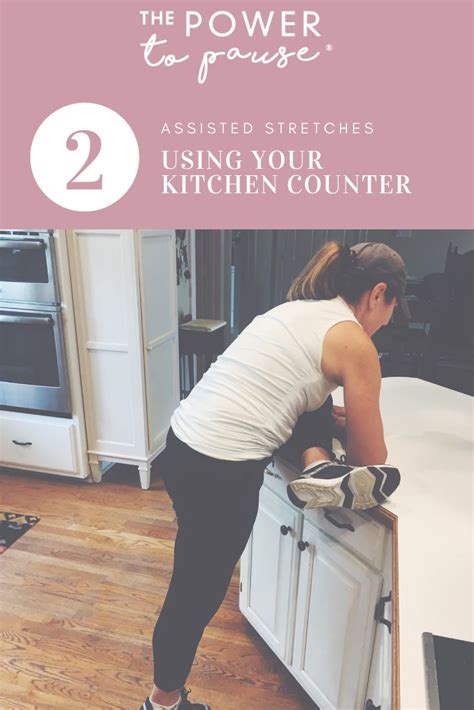 Assisted Stretches Using Your Kitchen Counter