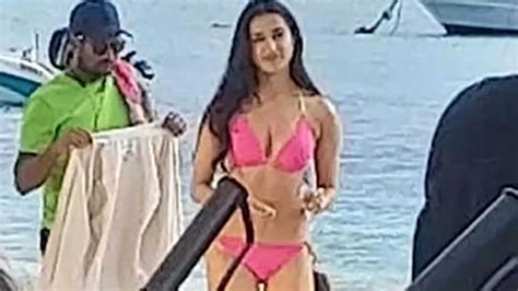 Shraddha Kapoors Bikini Photo From Spain Goes Viral Leaves Fans In