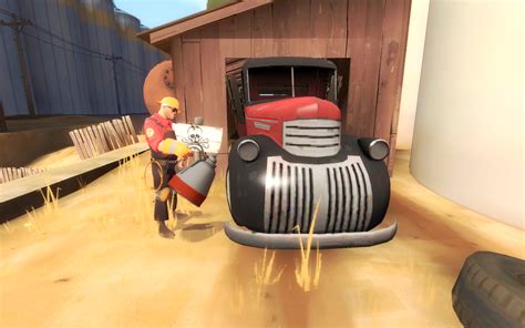 Tf2 Engi And His Truck By Athins On Deviantart