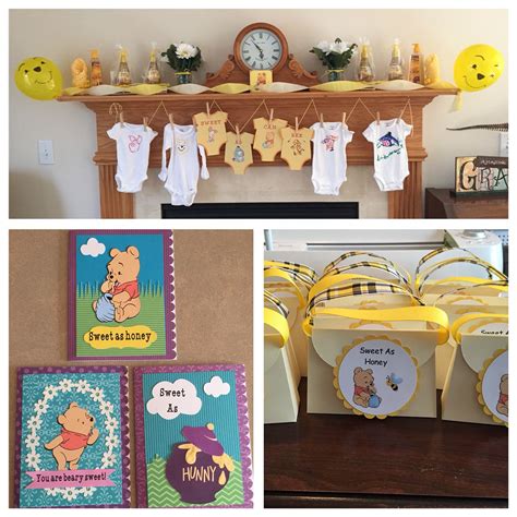 Download Winnie The Pooh Cricut baby shower cards and goodie bags ...