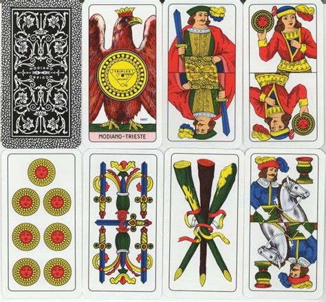It's a game of both skill and luck. Italian playing cards | 沖縄