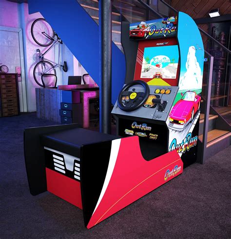 Arcade 1up Announces Deluxe Outrun Cabinet Featuring Outrun Turbo Outrun Outrunners And Power