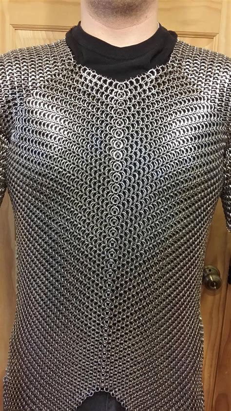 Snakeskin Titaniumsteel Chainmaille Shirt Chainmail Armor Chain