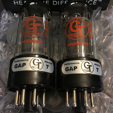 Groove Tubes Gt 6v6 R Russian Premium Medium 7 Rating Matched Reverb