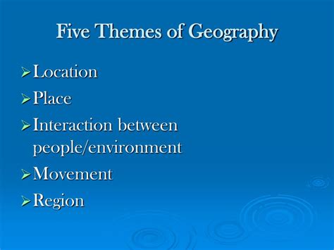 Ppt Introduction To Geography Powerpoint Presentation Free Download