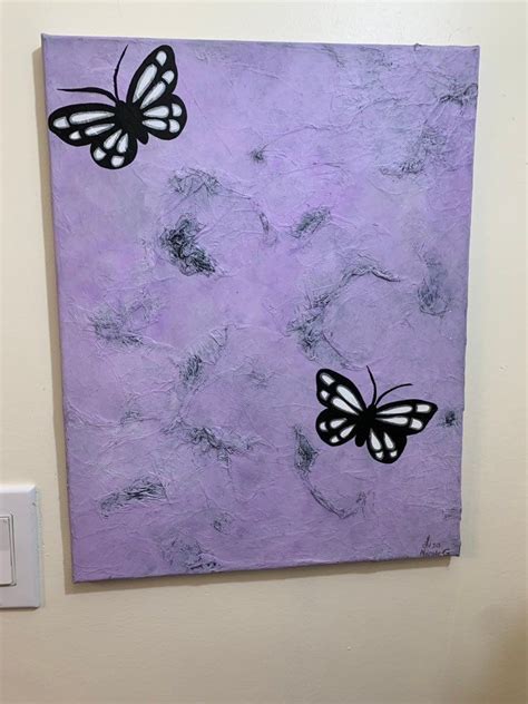 Excited To Share This Item From My Etsy Shop Butterfly Paint Acrylic