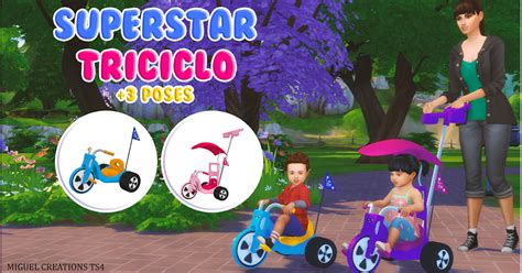 Miguel Creations Ts4 Superstar Triciclo