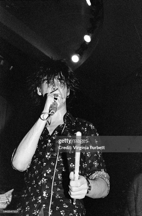 nick cave performing with the birthday party live at tiffany s in news photo getty images