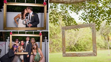 diy mariage 30 idées pour faire un photobooth original cadre photo mariage diy mariage