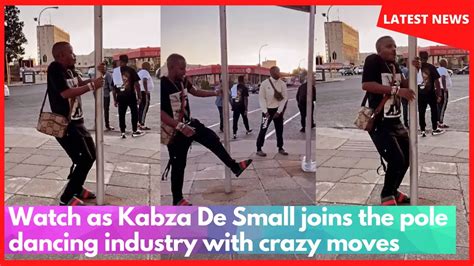 Watch As Kabza De Small Joins The Pole Dancing Industry With Crazy