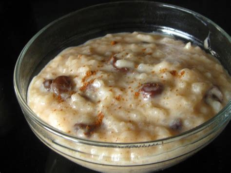 Image Of Cinnamon Raisin Rice Pudding