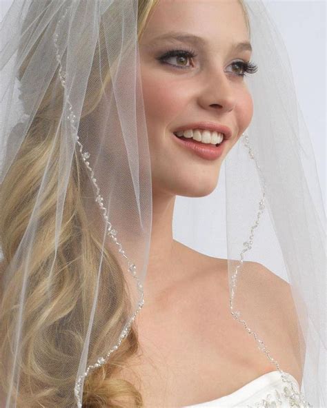 Pearl And Crystal Beaded Edge Cathedral Wedding Veil In 2020 Beaded Veil Cathedral Beaded