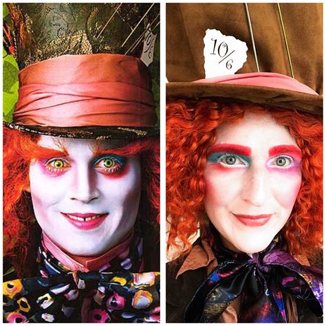 Mad Hatter Makeup Tutorial And Costume South Lumina Style Mad Hatter