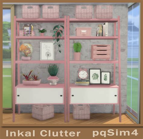 Inkal Clutter Sims 4 Custom Content
