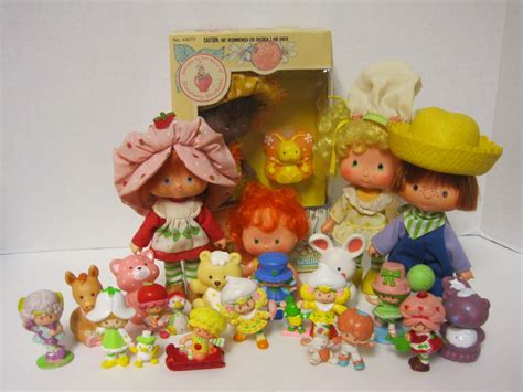 Vintage Kenner Strawberry Shortcake Doll Lot 10 Dolls Tlc Some Rares