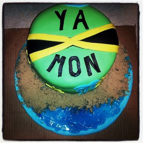 Jamaican Themed Birthday Cake Goodies I Ve Made Pinterest Birthday Cakes Birthdays And Cake