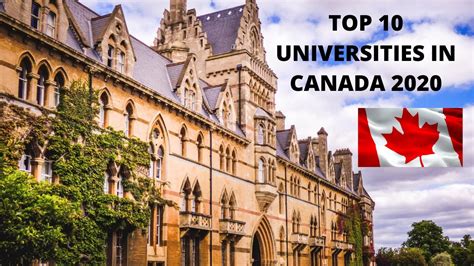 Top 10 Universities In Canada For Masters In 2020 Computer Science