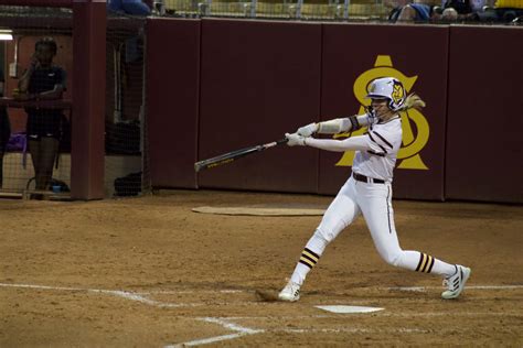 ASU Softball Sun Devils Open Stanford Series With A 4 2 Loss