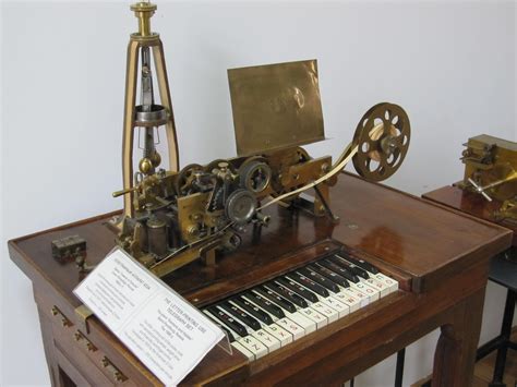 Hughes Telegraph An Early Teleprinter Built By Siemens And Halske
