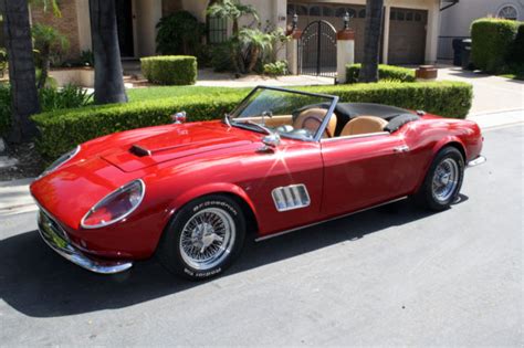 Limited production ferrari california for sale. 1961 Ferrari 250 GT Modena California Spyder 