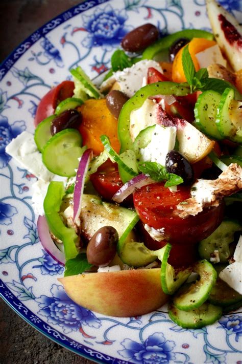 One Ingredient Transforms Classic Greek Salad Taste With The Eyes