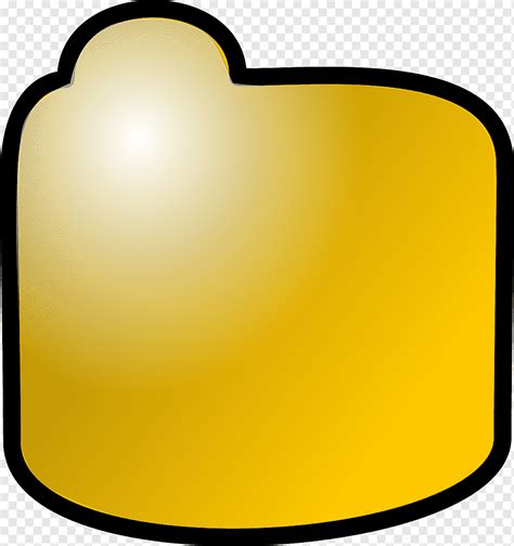 Folder Computer Closed Gold Symbol Icon Yellow Computer Yellow