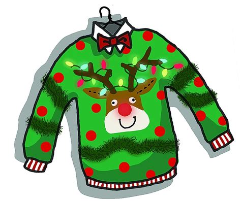 Ugly christmas sweater clipart images 10 free cliparts