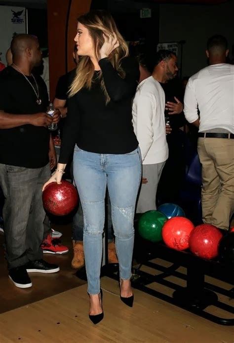 Khloe Kardashian Hit Up The Robin Hood Project Celebrity Bowling At Pinz Bowling Alley Khloe