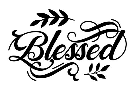 Free Blessed Svg File