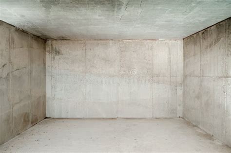 Empty Concrete Room Stock Photo Image Of Background 25203038