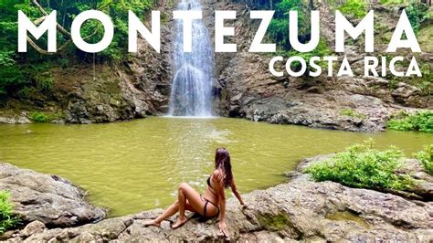 Montezuma Waterfall Hiking Three Beautiful Waterfall On Costa Rica Youtube