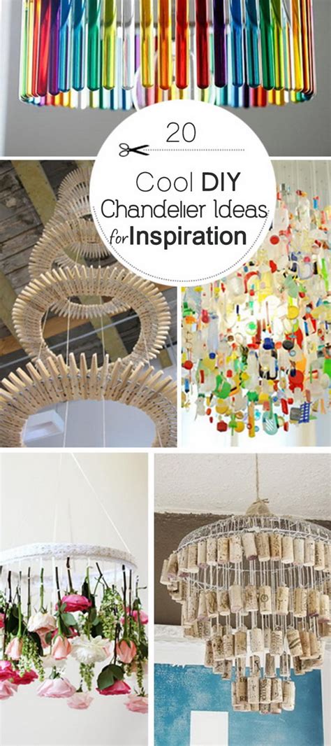 20 Cool Diy Chandelier Ideas For Inspiration Hative