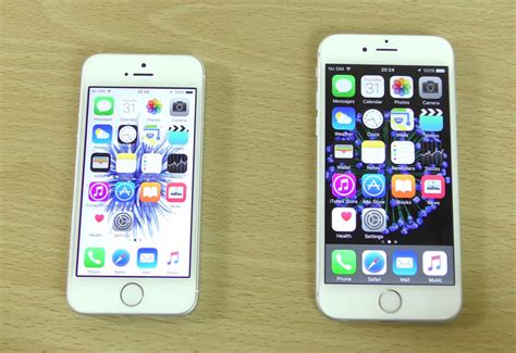 Se Iphone Vs Iphone 6s A Comparison Of Performance In Real Conditions
