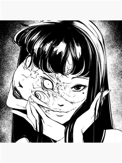 Junji Ito Tomie Poster For Sale By Itsyowitch Redbubble