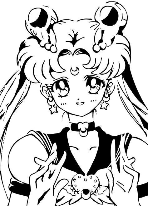 Sailor Moon Stencil By Branbot On DeviantART Sailor Moon Art Sailor