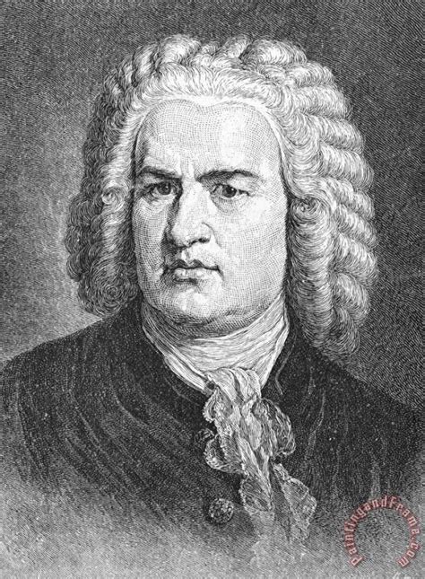 Others Johann Sebastian Bach Painting Johann Sebastian Bach Print For